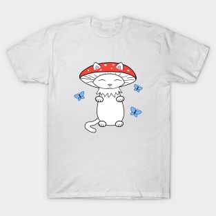 Mushroom cat T-Shirt